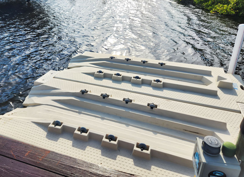 Jet-Port LS drive-on jet ski dock by Florida Docks - in Florida 
